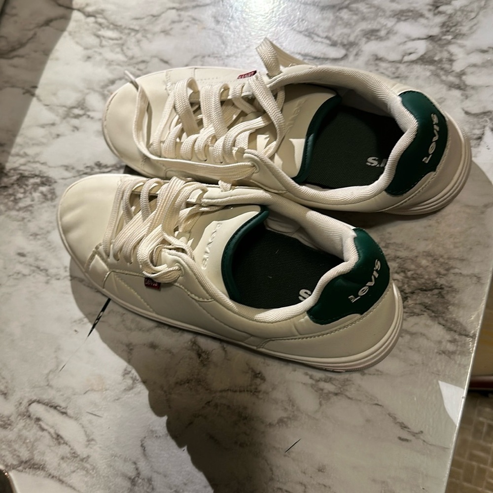 Levi’s sneakers, used a couple time. Looks better than the pics,